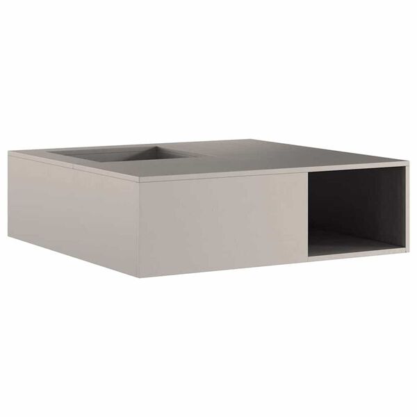 vidaXL Fire Pit Brown 100 x 100 x 30 cm Weathering steel