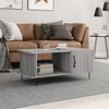 vidaXL Coffee Table Grey Sonoma 90x50x40 cm Engineered Wood