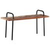 vidaXL Bench 110 cm Solid Reclaimed Wood