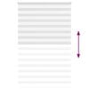 vidaXL Zebra Blind White 145x200 cm Fabric Width 140.9 cm Polyester