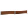 vidaXL Pallet Collar Brown 100x100 cm Solid Wood Pine