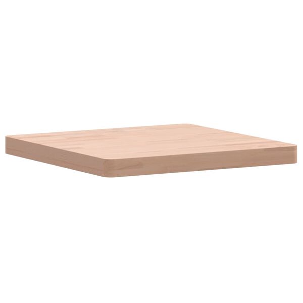 vidaXL Table Top 50x50x4 cm Square Solid Wood Beech