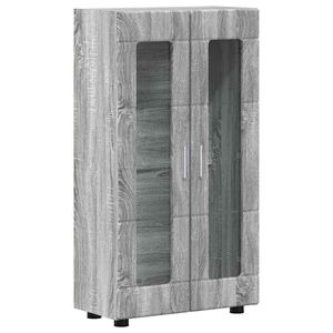 vidaXL Sideboard FLORIN Grey Sonoma 55.5 x 29 x 103 cm Engineered Wood