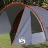 vidaXL Tunnel Tent with Roof Grey and Orange 890 x 470 x 220 cm