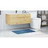 vidaXL Anti-slip Bath Mat Blue 60 x 90 cm PP