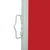 vidaXL Patio Retractable Side Awning 140x600 cm Red