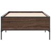 vidaXL Bed Frame without Mattress Brown Oak 90x190 cm Single