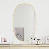 vidaXL Wall Mirror Gold 70x45 cm