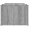vidaXL Coffee Table Grey Sonoma 100x50x36 cm Engineered Wood