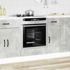vidaXL Oven Cabinet Kalmar Concrete Grey Engineered Wood