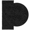 vidaXL Shaggy Rug PAMPLONA High Pile Modern Black 80x200 cm