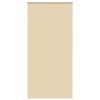 vidaXL Roller Blind Blackout Beige 100x210 cm Fabric Width 95.7 cm Polyester