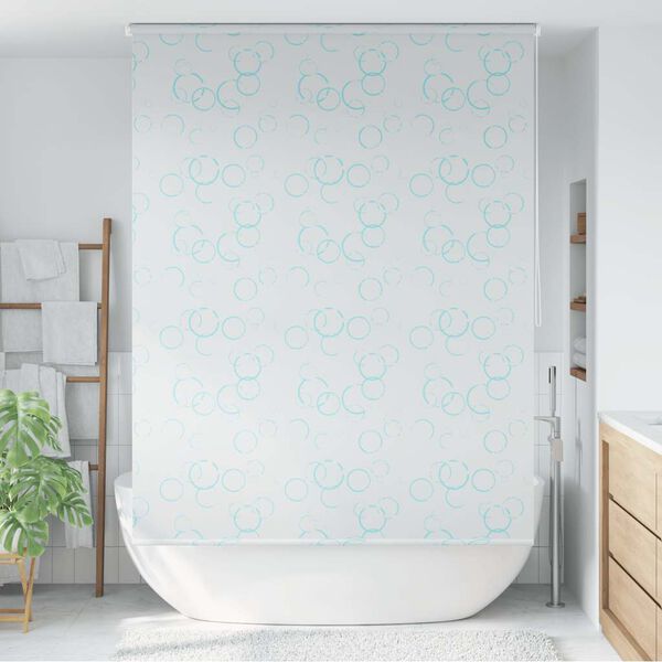 vidaXL Shower Roller Blind 160x240 cm Bubble