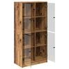 vidaXL Highboard Old Wood 68 x 37 x 142 cm Engineered Wood