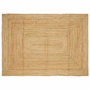 vidaXL Area Rug Beige 200 x 290 cm Jute