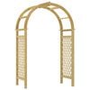 vidaXL Arch with Trellis 141x97x243 cm Impregnated Solid Wood Pine