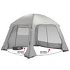 Bo-Camp Side Wall with Door and Window for Tent Air Gazebo Grey