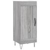vidaXL Highboard Grey Sonoma 34.5x34x180 cm Engineered Wood