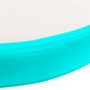 vidaXL Inflatable Gymnastic Mat with Pump 100x100x15 cm PVC Green
