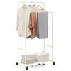 vidaXL Clothes Rack Plain White 80 x 53 x 156 cm