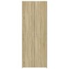 vidaXL Highboard Sonoma Oak 80x42.5x185 cm Engineered Wood