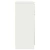 vidaXL Sideboard with Drawer White 71x35x84 cm Engineered Wood