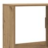 vidaXL Bookcase Artisan Oak 100x33x155.5 cm Engineered Wood