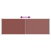 vidaXL Patio Retractable Side Awning 200x600 cm Brown