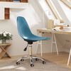 vidaXL Swivel Office Chair Turquoise PP