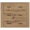 vidaXL Sideboard Artisan Oak 80x33x70 cm Engineered Wood