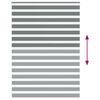 vidaXL Zebra Blind Dark Grey 165x230 cm Fabric Width 160.9 cm Polyester