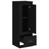 vidaXL Highboard Black 36x35.5x103.5 cm Engineered Wood