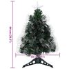 vidaXL Artificial Christmas Tree Green 64 cm PVC