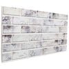 vidaXL 3D Wall Panels 10 pcs Light Grey 100x50 cm EPS