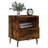 vidaXL Bedside Cabinets 2 pcs Smoked Oak 40x35x47.5 cm Engineered Wood