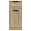 vidaXL Sideboard Sonoma Oak 30x30x70 cm Engineered Wood