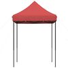 vidaXL Party Tent Folding Burgundy 200 x 200 x 306 cm Oxford Fabric