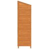 vidaXL Garden Shed Brown 55x52x174.5 cm Solid Wood Fir