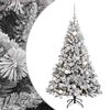 vidaXL Artificial Christmas Tree with Bauble 120 cm 150 LEDs
