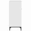 vidaXL Bathroom Cabinet with Drawer High Gloss White 39.5 x 36 x 88 cm