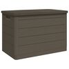 vidaXL Outdoor Cushion Box Brown 77.5x44.5x53 cm Polypropylene