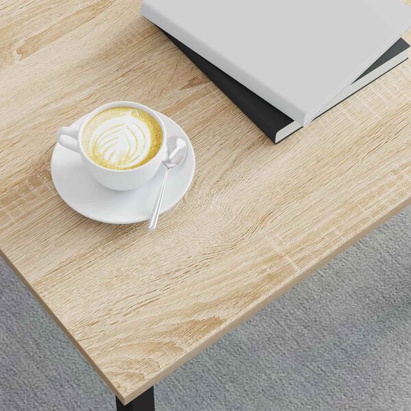 vidaXL Coffee Table Sonoma 40 x 40 x 36 cm Engineered Wood