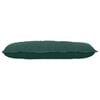 vidaXL Back Pillow Dark Green 100 x 50 cm Corduroy Fabric