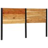 vidaXL Headboard 180 cm Solid Wood Acacia and Iron