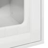 vidaXL Cat House Gloss White 53 x 52 x 62 cm Engineered Wood