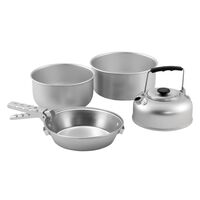 Easy Camp Camping Cook Set Adventure M Silver
