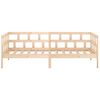 vidaXL Day Bed without Mattress Solid Wood Pine 80x200 cm