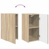 vidaXL TV Cabinet Set 8 pcs Sonoma Oak Engineered Wood