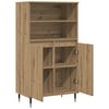 vidaXL Highboard Artisian Oak 60x36x110 cm Engineered Wood