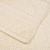 vidaXL Shower Towels "FROGN" 4 pcs Cream 70x140 cm 360 gsm